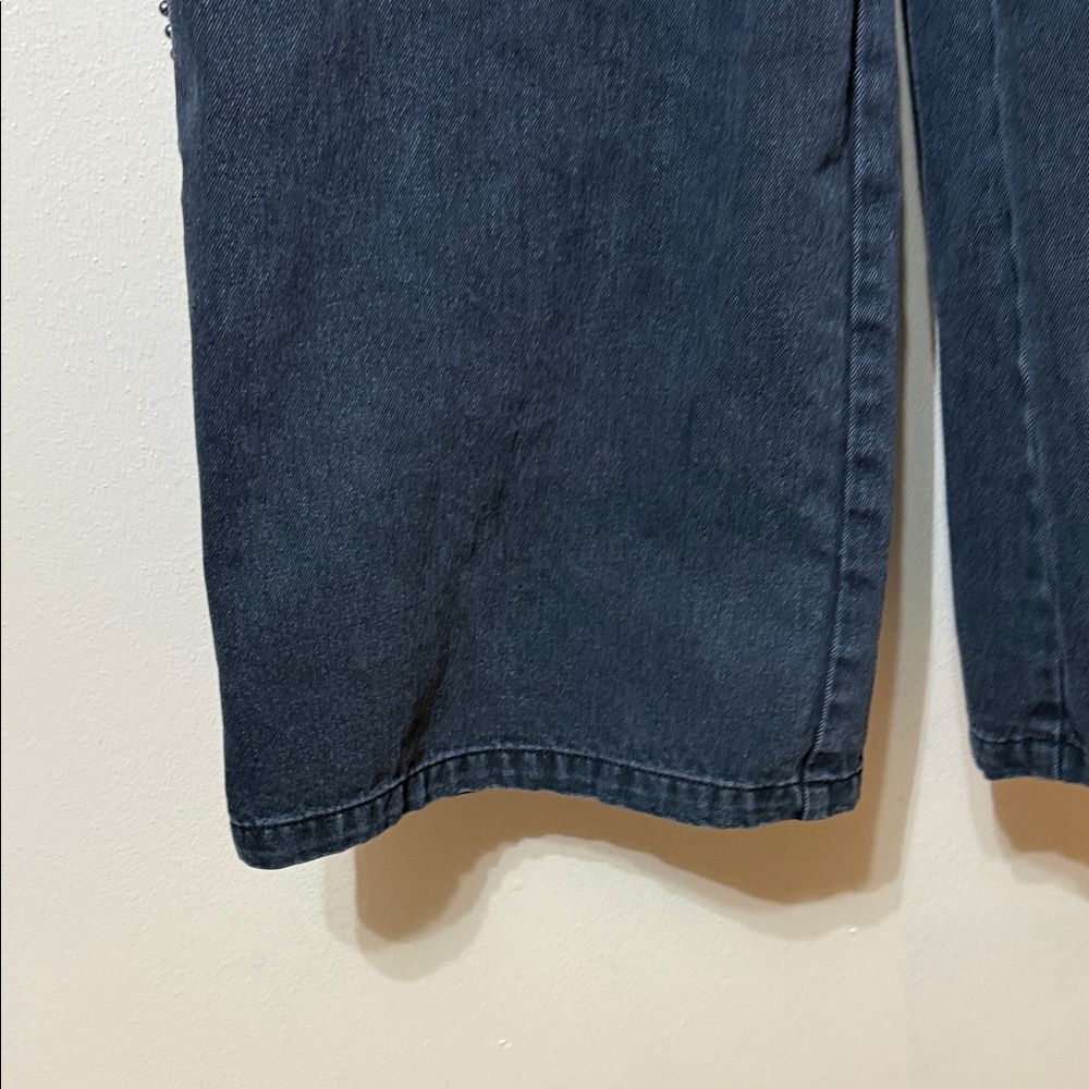 Vestique Charcoal Wide-Leg Jeans - Picture 6 of 8